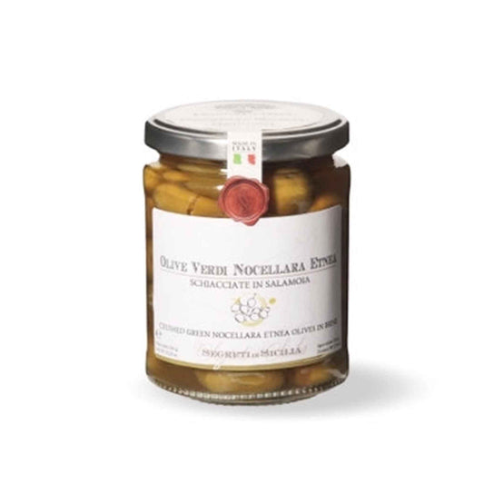 Frantoi Cutrera Grüne Nocellara Etnea Oliven in Salzlake | 290g