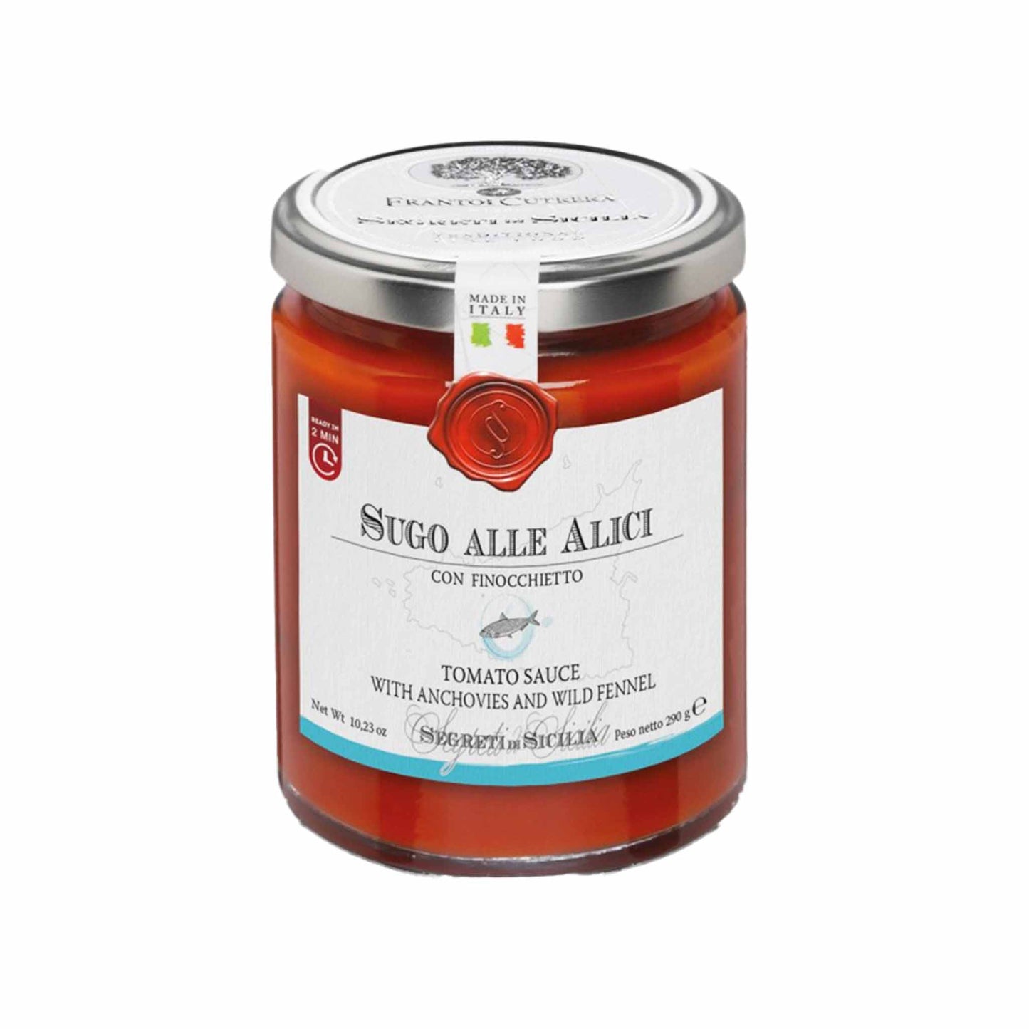 Frantoi Cutrera Sardellensauce mit Fenchel | 290g