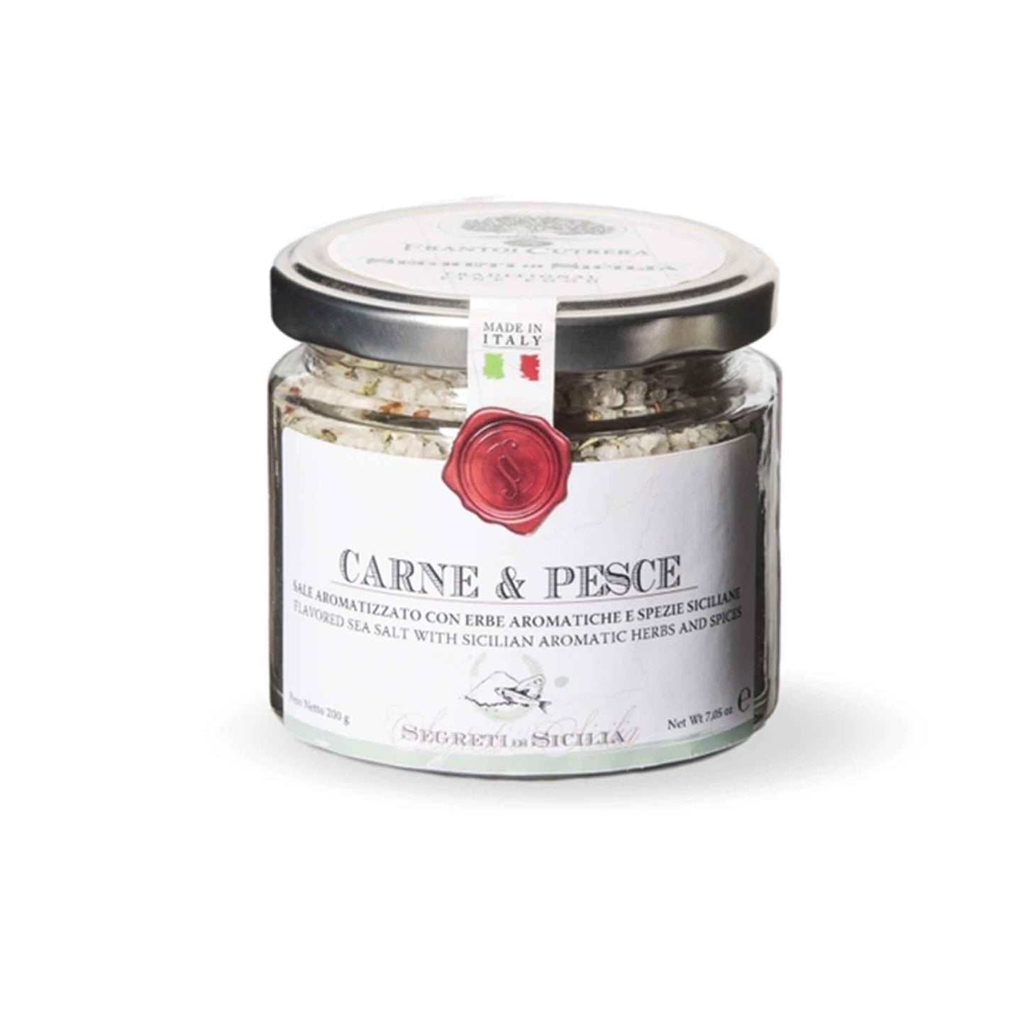 Frantoi Cutrera  Italienisches Meersalz für Fisch & Fleisch| 200g