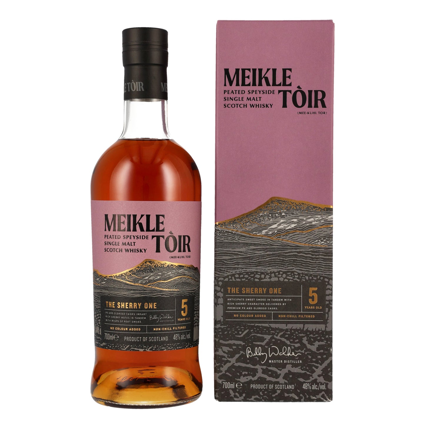 GlenAllachie Meikle Tòir - 5 Jahre - The Sherry One | 48% | 0,7l