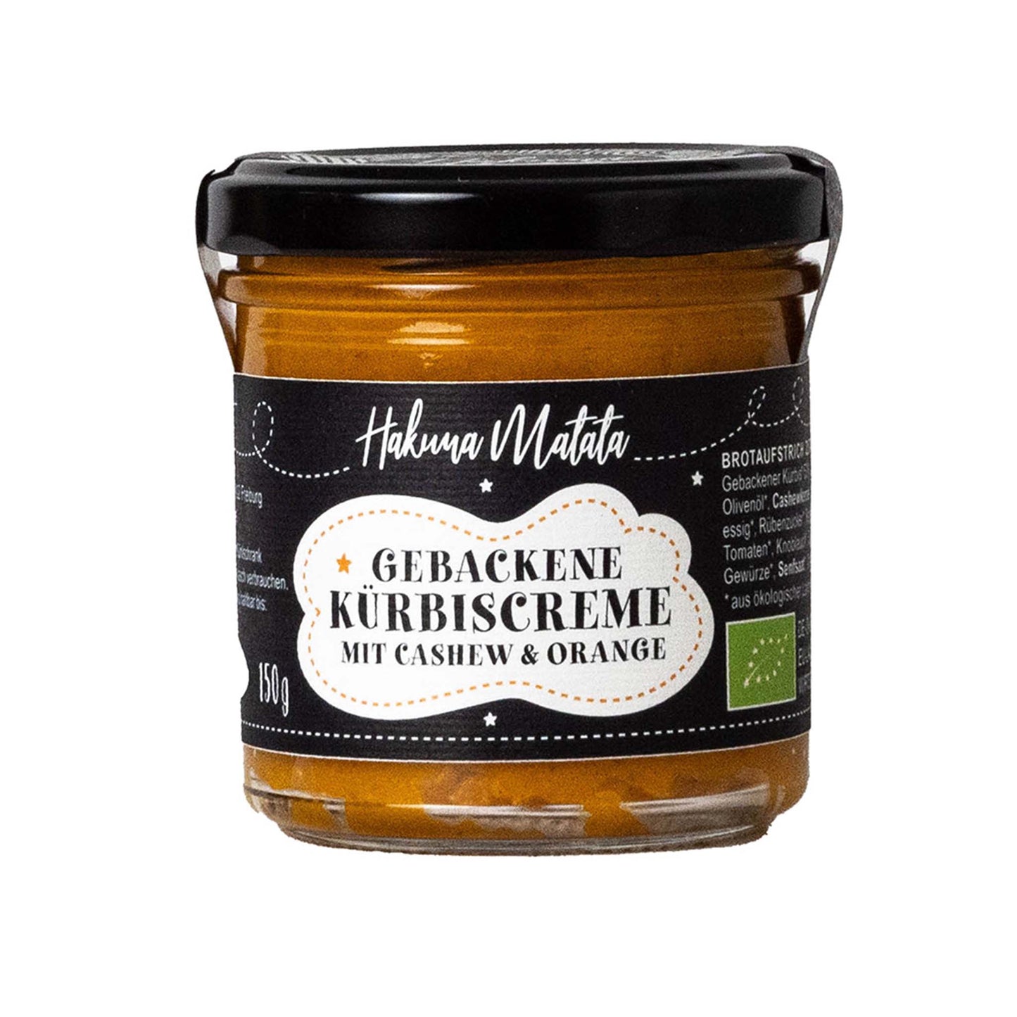 Hakuna Matata - Gebackene Kürbiscreme mit Cashew & Orange| 150g