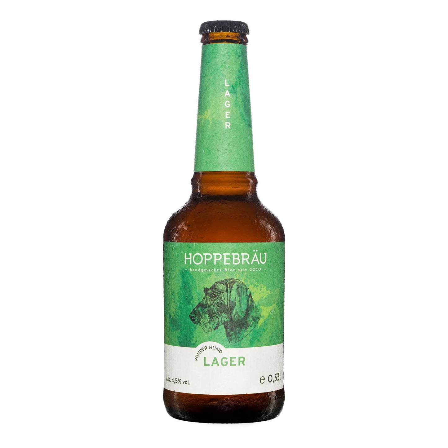 Hoppebräu - Wuider Hund Lager | 4,50% | 0,33l