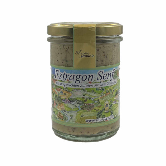 Bliesgau Ölmühle Saarländischer Senftopf Estragon | 222ml