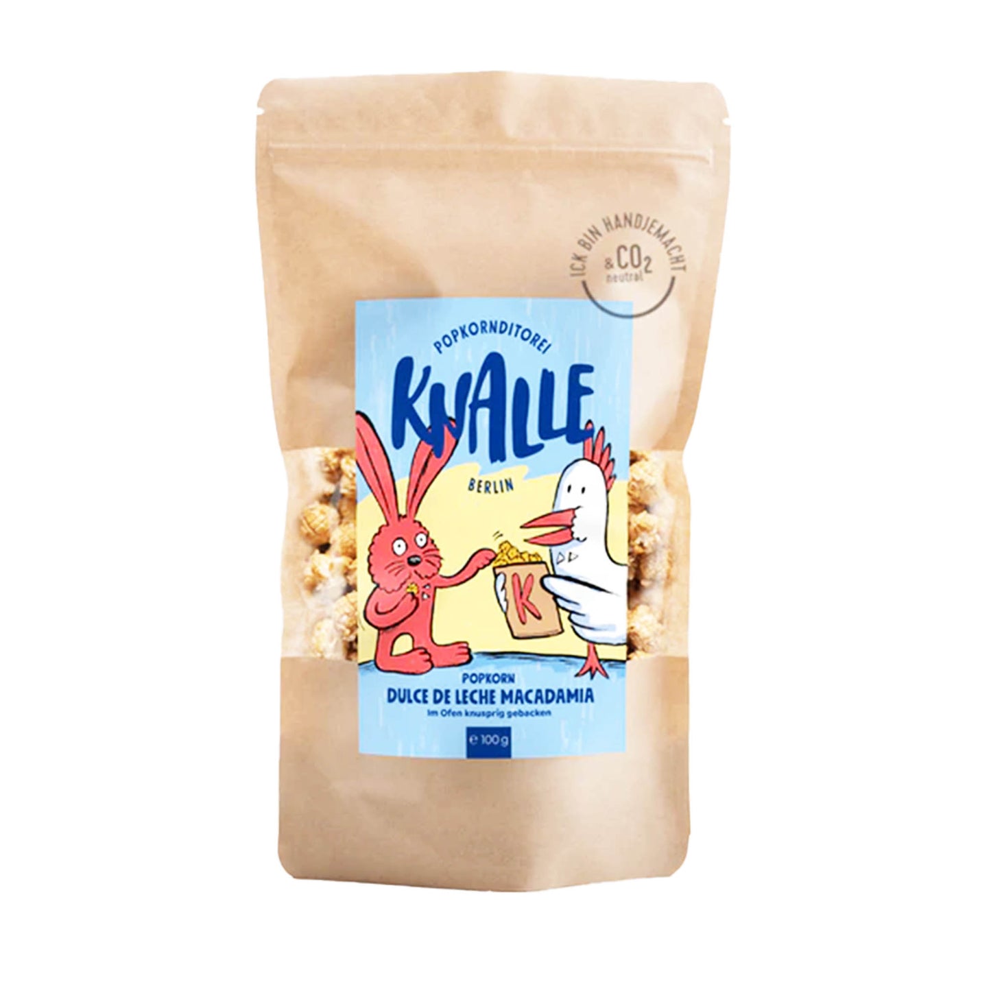 Knalle Dulce De Leche Macadamia Popcorn | 100g