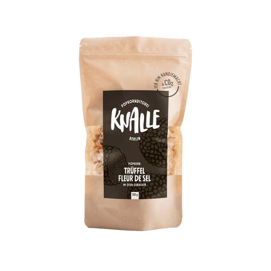 Knalle Trüffel Fleur de Sel Popcorn | 100g