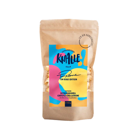 Knalle Extrakaramell Chipotle Chili Zitrone Popcorn – limitierte Tim Raue Edition | 100g