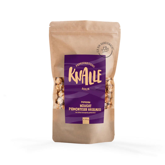 Knalle Nougat Piemonteser Haselnuss Popcorn | 100g
