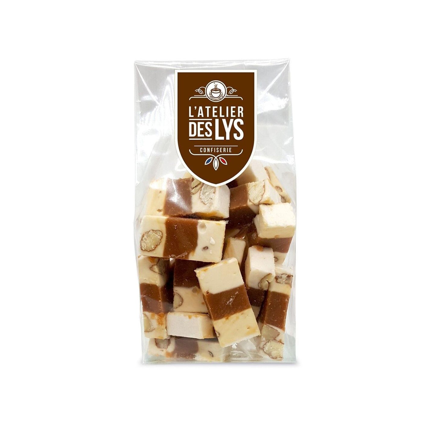 L'Atelier des Lys - Mandel-Vanille Nougat & Salzbutterkaramell | 150g