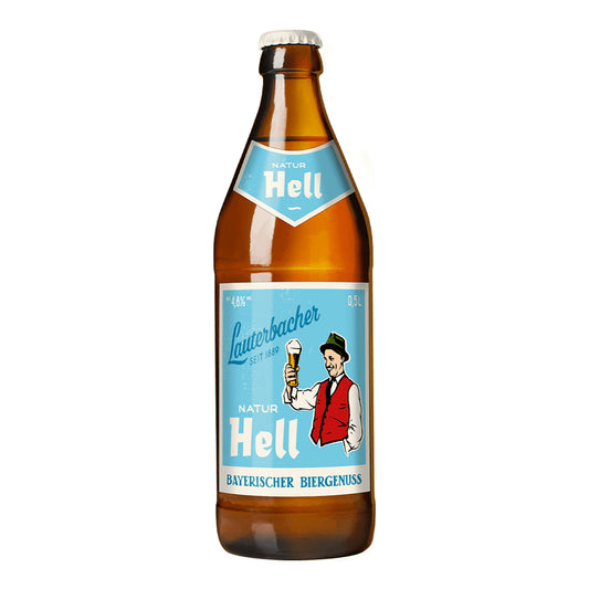 Lauterbacher - Natur Hell | 4,80% | 0,5l