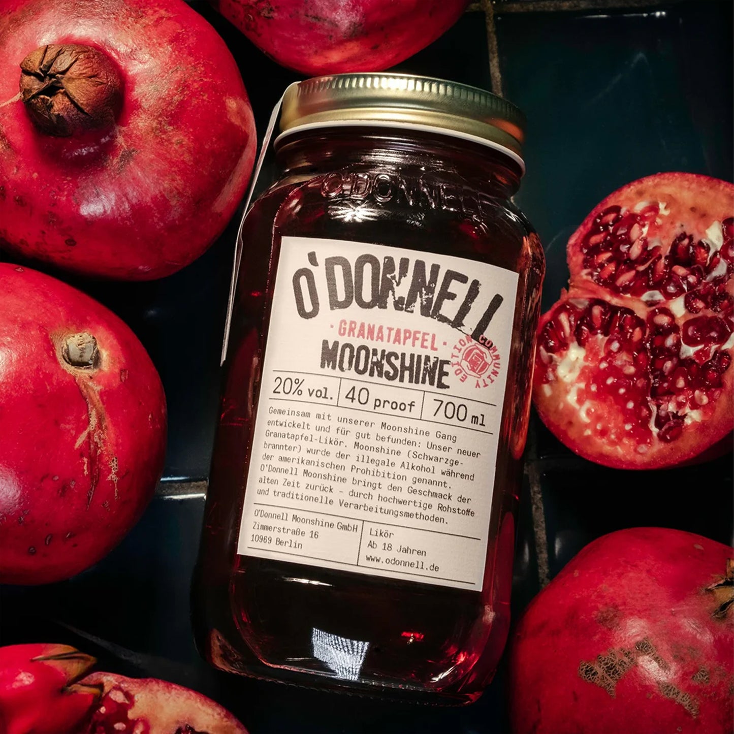 O'Donnell Moonshine Granatapfel | 20%