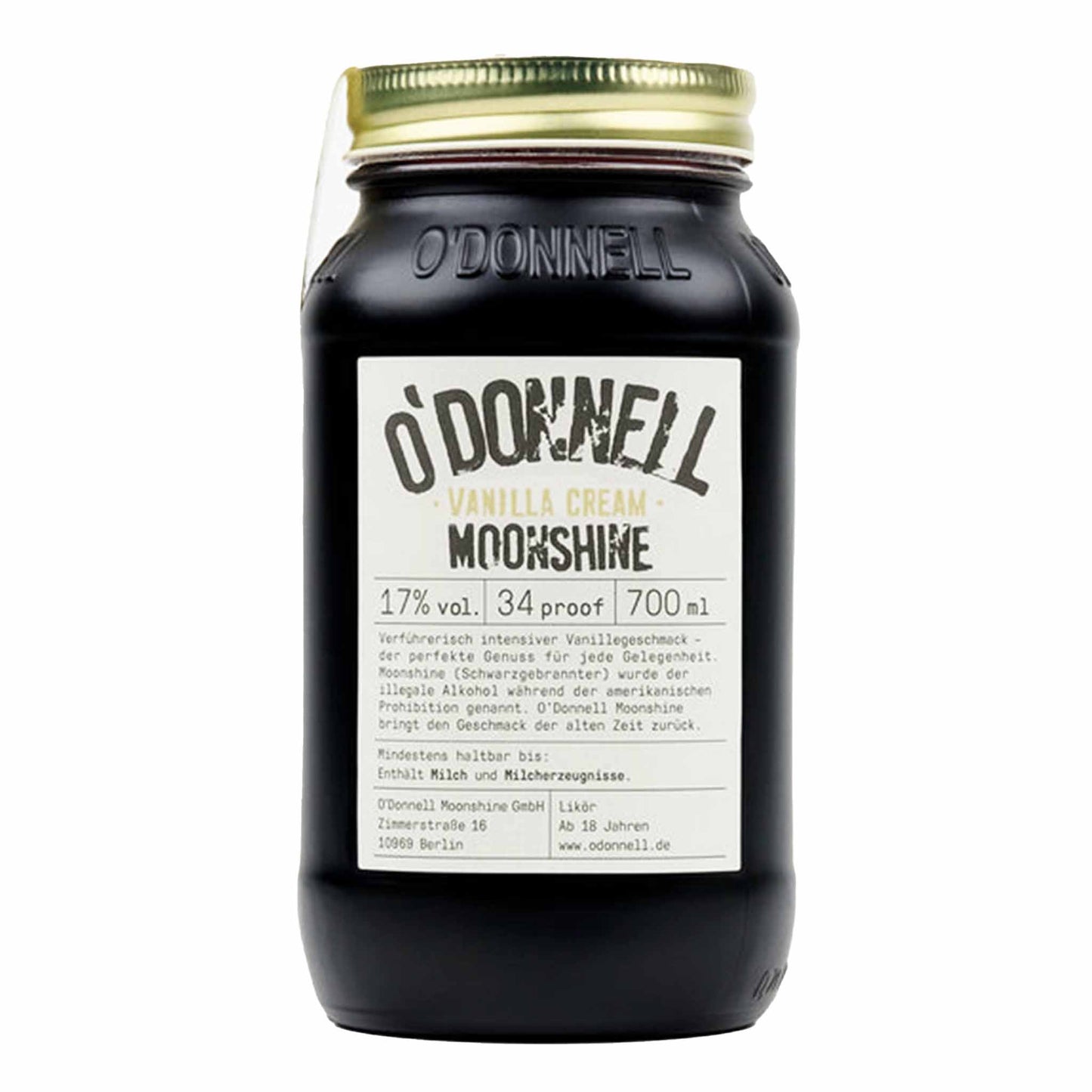 O'Donnell Moonshine Vanilla Cream | 17%