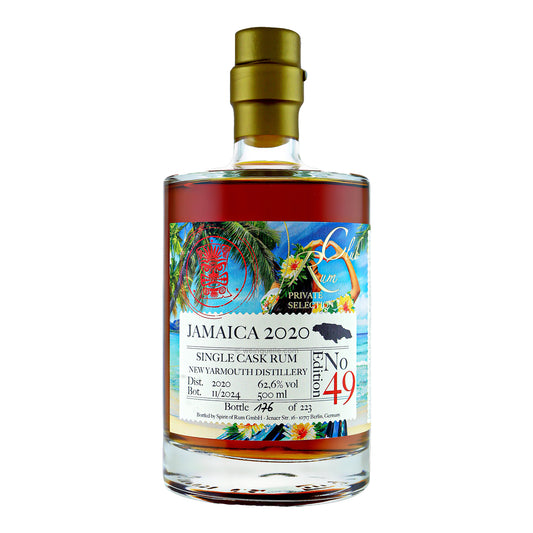 RumClub Private Selection Edition 49 Jamaica 2020 - 2024 | 62,6% | 0,5l