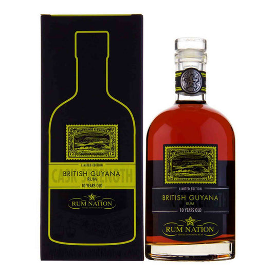 Rum Nation British Guyana 10 Jahre Cask Strength Rum | 56,4% | 0,7l