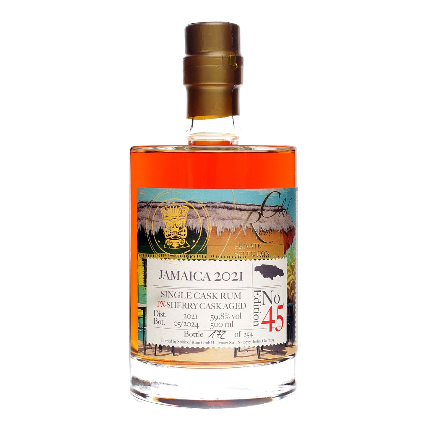 RumClub Jamaica 2021 PX Sherry Cask Ed.45 | 59,8% | 0,5l