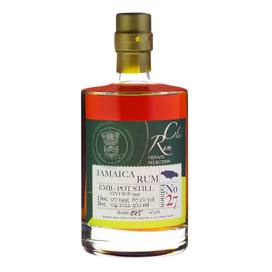 RumClub Private Selection Ed.27 Jamaica EMB 1995 | 67,1% | 0,5l