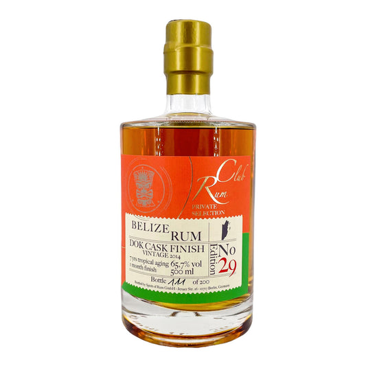 RumClub Private Selection Ed.29 Belize | 65,7% | 0,5l