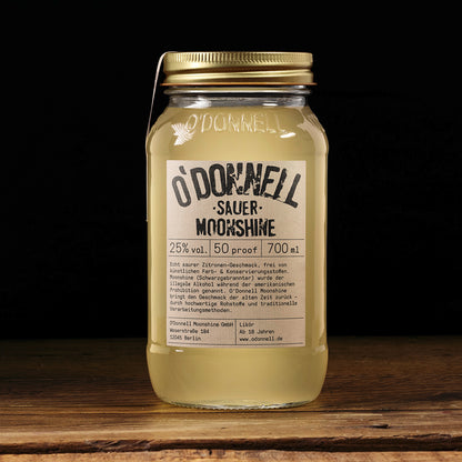 O'Donnell Moonshine Sauer Zitronenlikör | 25% | 0,7l