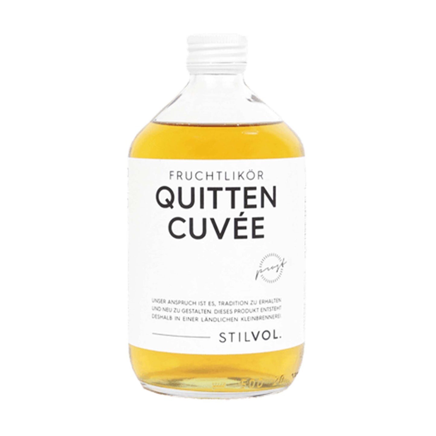 Stilvol. Fruchtlikör Quittencuvée | 19% | 0,5l