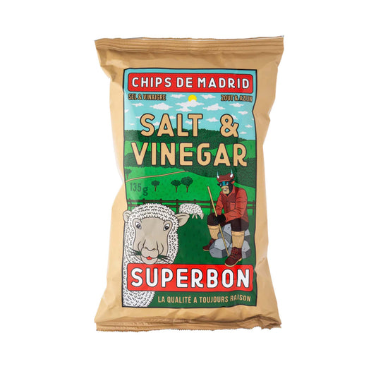 Superbon Chips - Salt & Vinegar | 135g