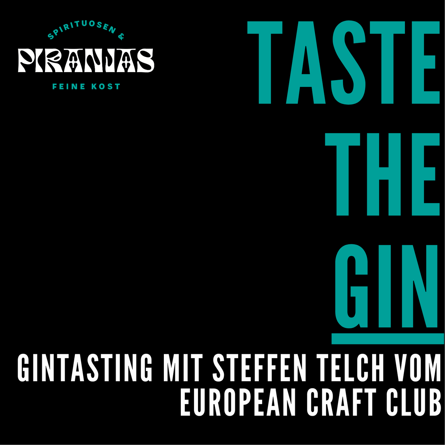 TASTE THE GIN - Gintasting | 4. April 2026