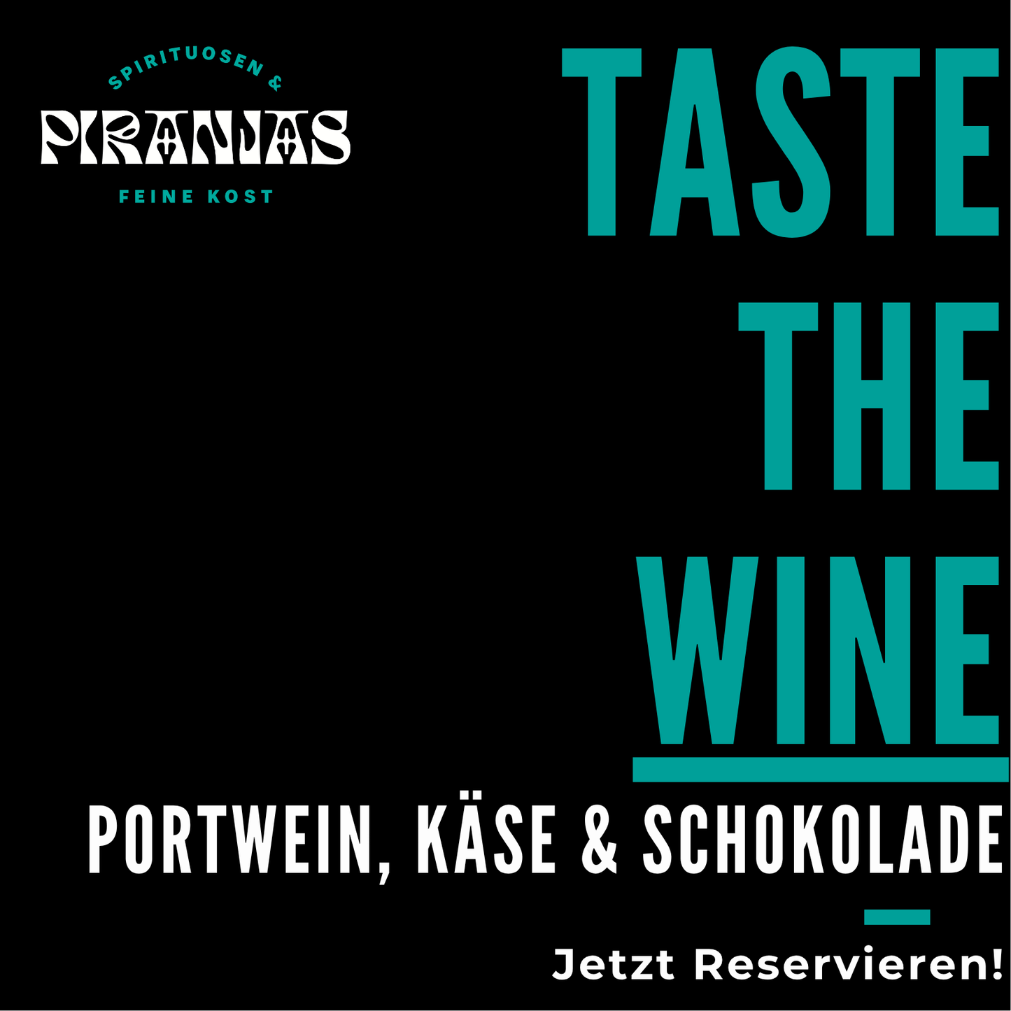 TASTE THE WINE - Portwein, Käse & Schokolade | 14. Februar 2026