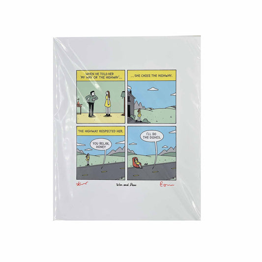 War and Peas Signed Print | Highway