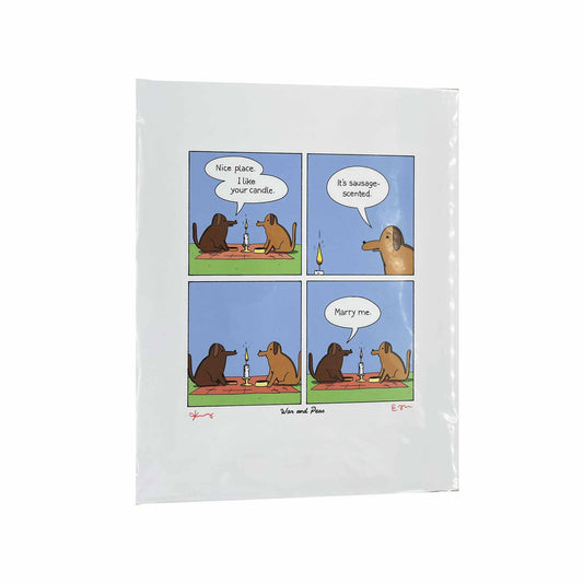 War and Peas Signed Print | Marry Me