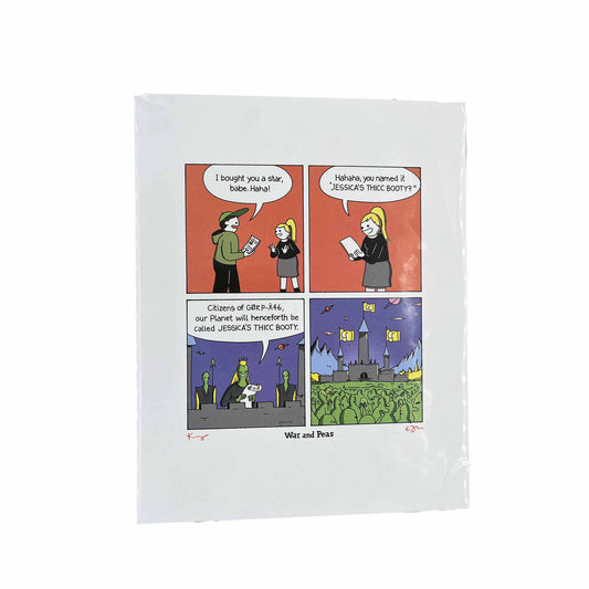 War and Peas Signed Print | Star