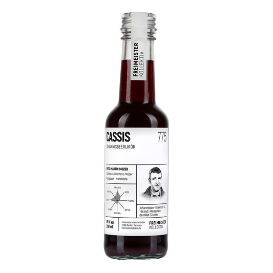 Freimeisterkollektiv Cassis Likör | 25% | 0,2l