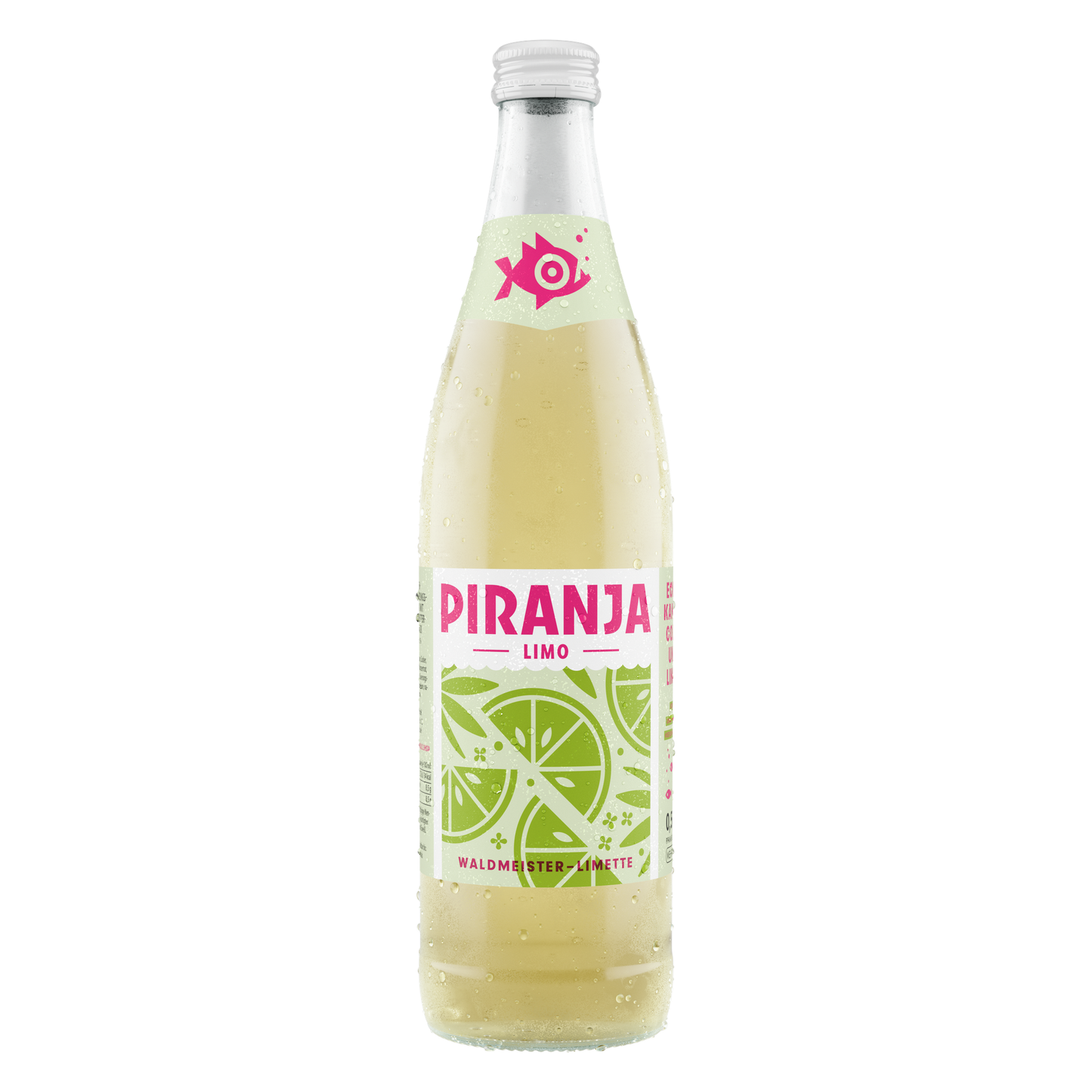 PIRANJA-LIMO Waldmeister-Limette | 10x0,5l