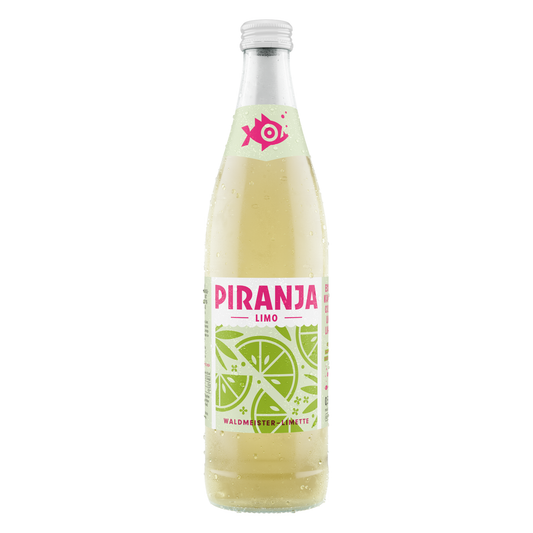 PIRANJA-LIMO Waldmeister-Limette | 10x0,5l