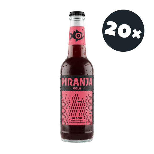 PIRANJA-COLA Kirsche | 20x0,25l