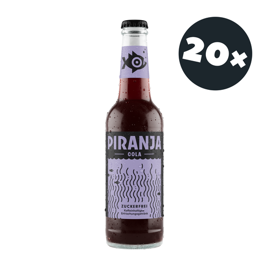 PIRANJA-COLA zuckerfrei | 20x0,25l