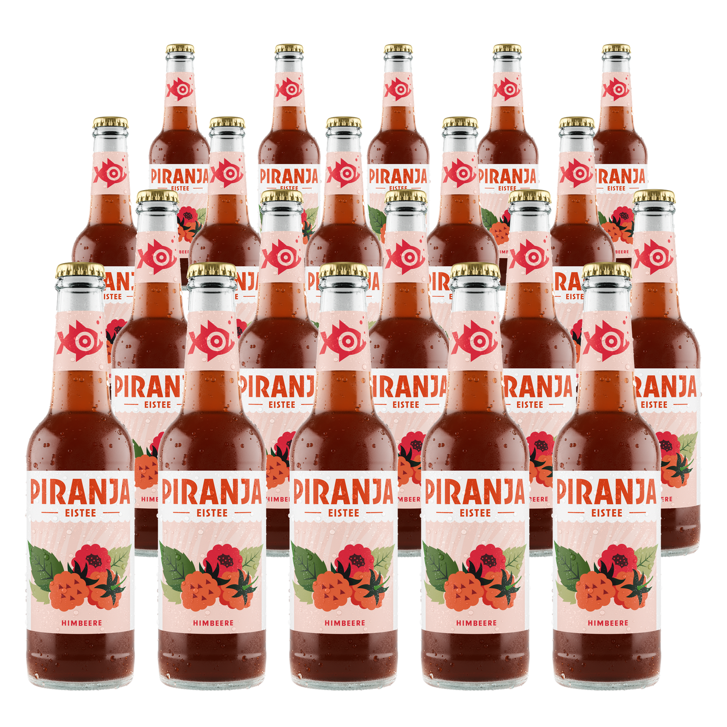PIRANJA-EISTEE Himbeere | 20x0,25l