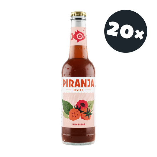 PIRANJA-EISTEE Himbeere | 20x0,25l