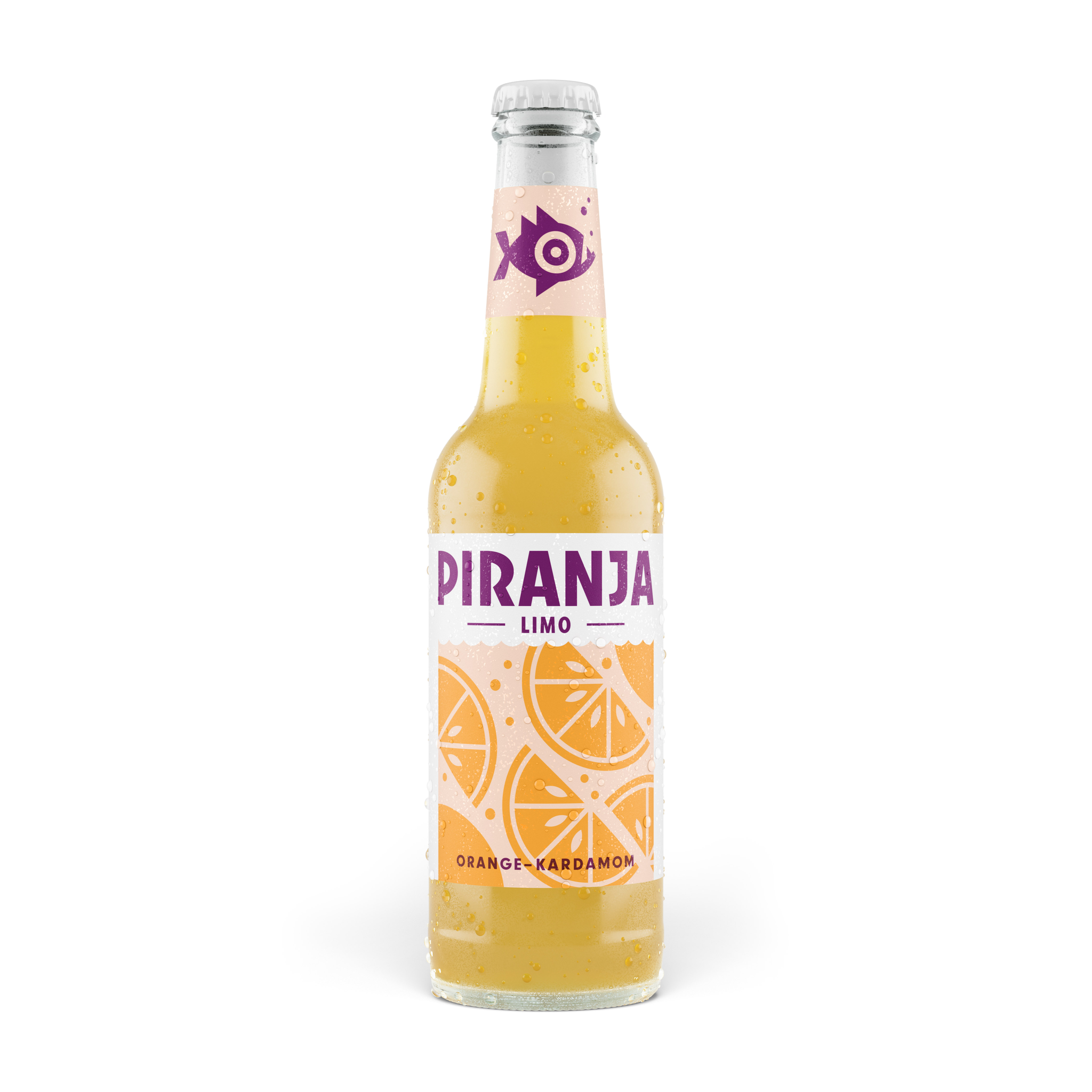 PIRANJA-LIMO Orange-Kardamom | 20x0,25l