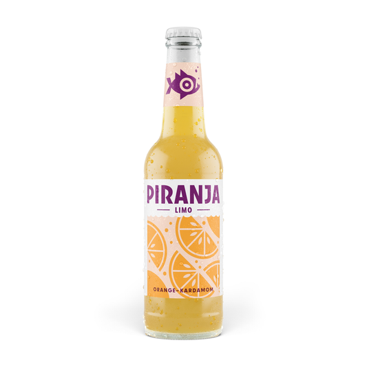 PIRANJA-LIMO Orange-Kardamom | 20x0,25l