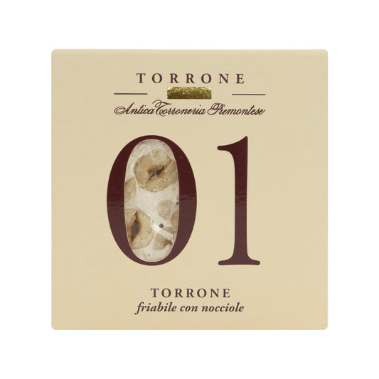 Antica Torroneria No 1 Torrone Hard Piem, Hazlenut | 80g