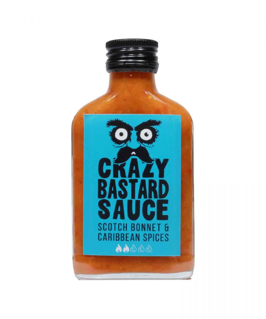 Crazy Bastard Sauce Scotch Bonnet & Caribbean Spices | 100ml