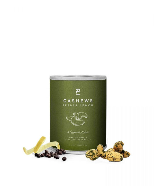 P-Stash Cashews - Pepper Lemon | 60g